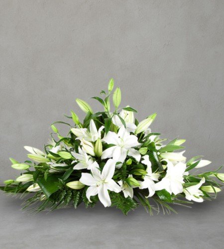 Lily Casket Spray