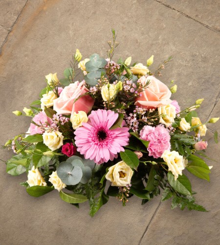 Sympathy Posy Pink