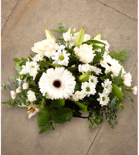 Sympathy Posy White