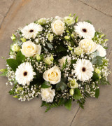 Sympathy Wreath White Sympathy Wreath White