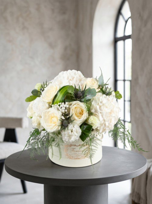 White Hatbox