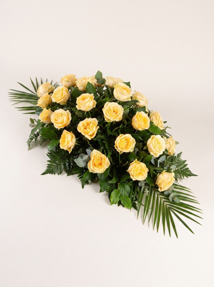 Yellow Casket Spray Yellow Casket Spray
