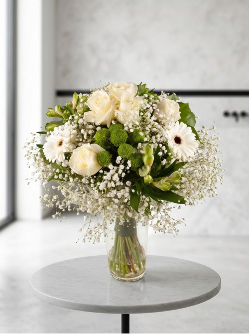 Sympathy Bouquet White