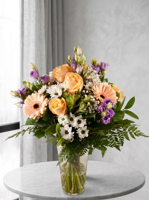 Sympathy Bouquet Peach Sympathy Bouquet Peach