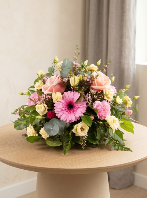 Sympathy Posy Pink