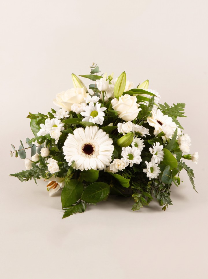 Sympathy Posy White Sympathy Posy White
