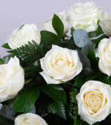 White Casket Spray White Casket Spray