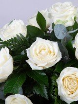 White Casket Spray White Casket Spray