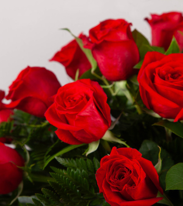 Red Casket Spray Red Casket Spray
