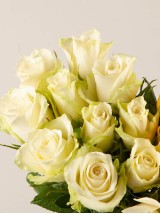 White & Yellow Heart