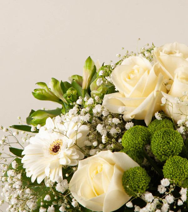 Sympathy Bouquet White Sympathy Bouquet White