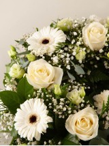 Sympathy Wreath White Sympathy Wreath White