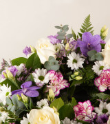 Sympathy Wreath Purple Sympathy Wreath Purple