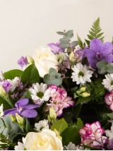 Sympathy Wreath Purple