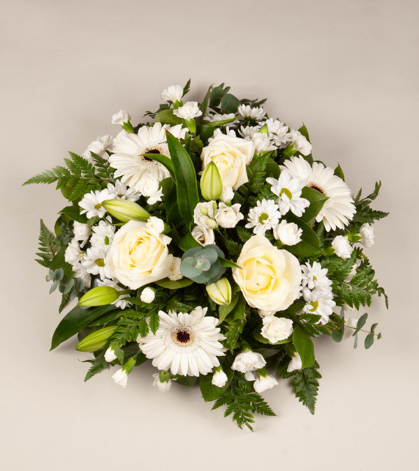 Sympathy Posy White Sympathy Posy White