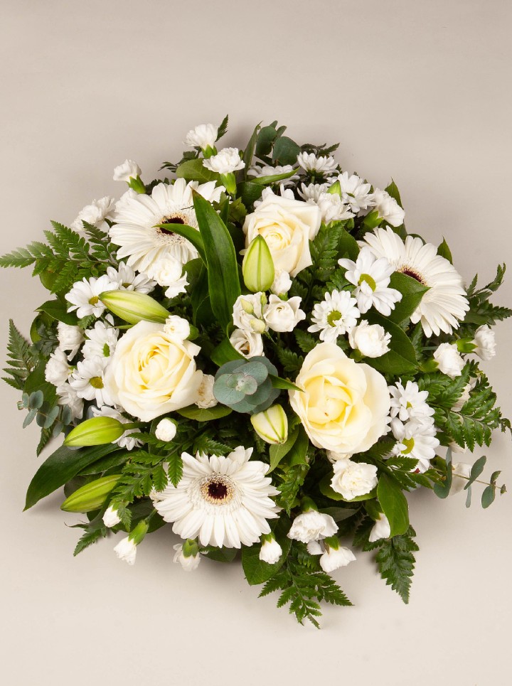 Sympathy Posy White Sympathy Posy White