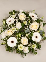 Sympathy Wreath White Sympathy Wreath White